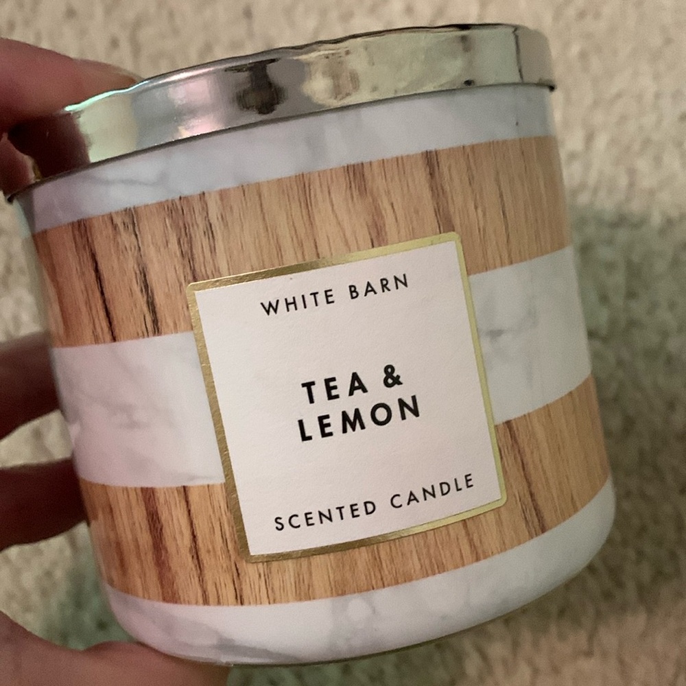 Bath & Body Works Tea and Lemon candle (2017) 🫖🍋